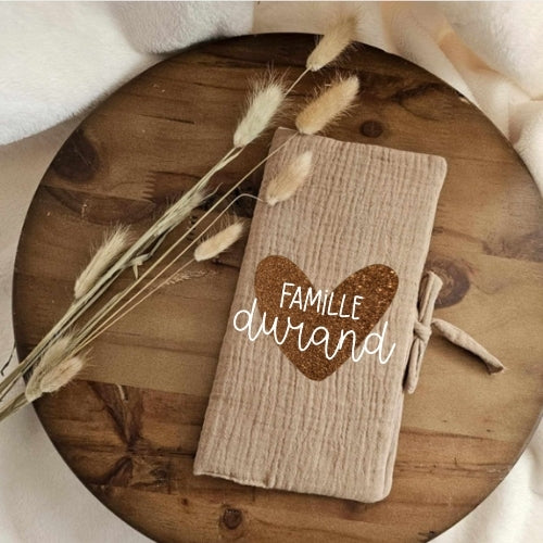 Livret de Famille Chocolat - Coeur