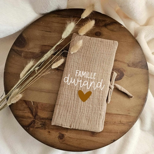 Livret de Famille Chocolat - Famille + Nom