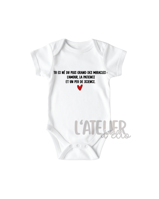 BODY - Tu es né(e) du plus grand des miracles.