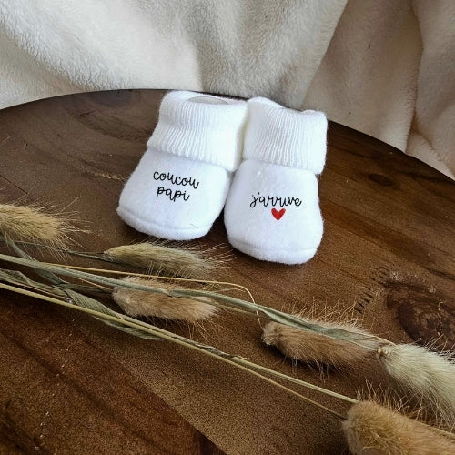 Chaussette - Coucou papi j'arrive