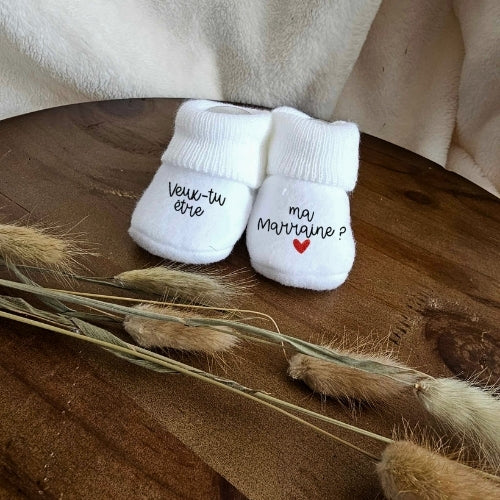Chaussette - Veux tu être ma Marraine ?