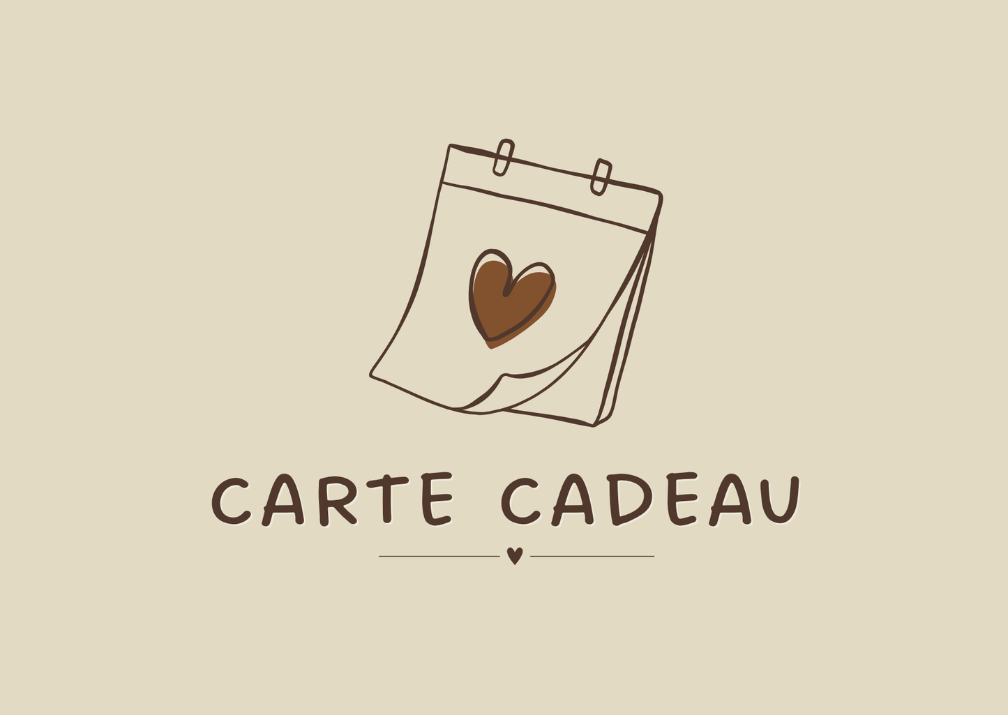 Carte cadeau - L'Atelier d'Elio