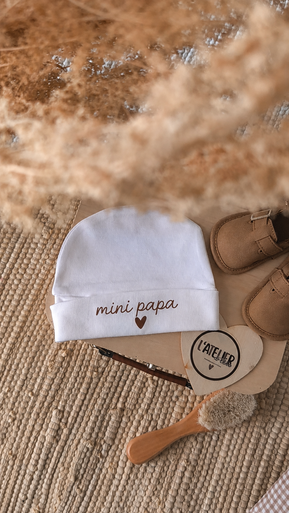 Bonnet bébé - Mini papa