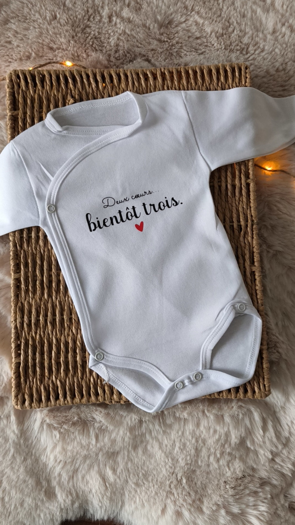 Body annonce - Deux cœurs... bientôt trois