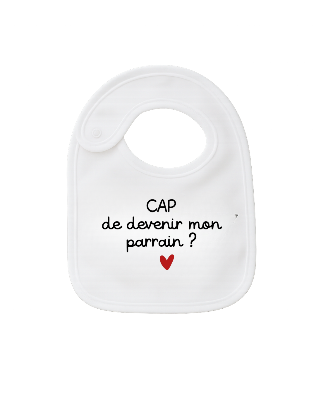 Bavoir - CAP de devenir mon Parrain