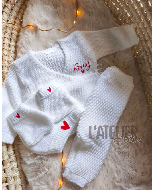 Tenue en maille - Prénom