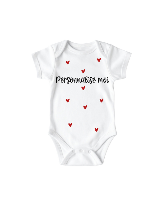 BODY PETIT COEUR - Personnalise moi