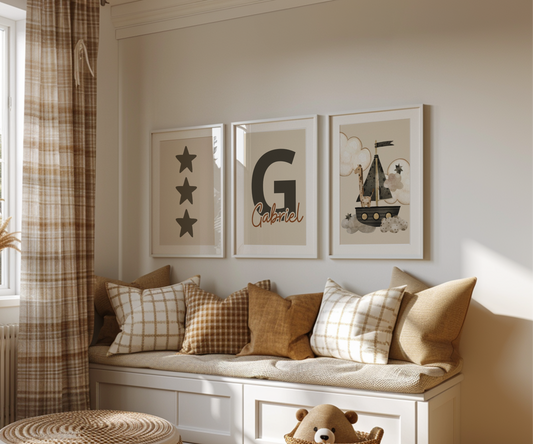 Affiche Bateau - Lot de 3