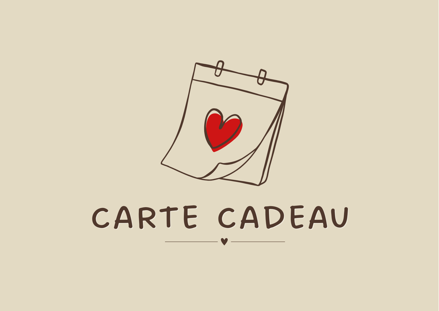 Carte cadeau - L'Atelier d'Elio