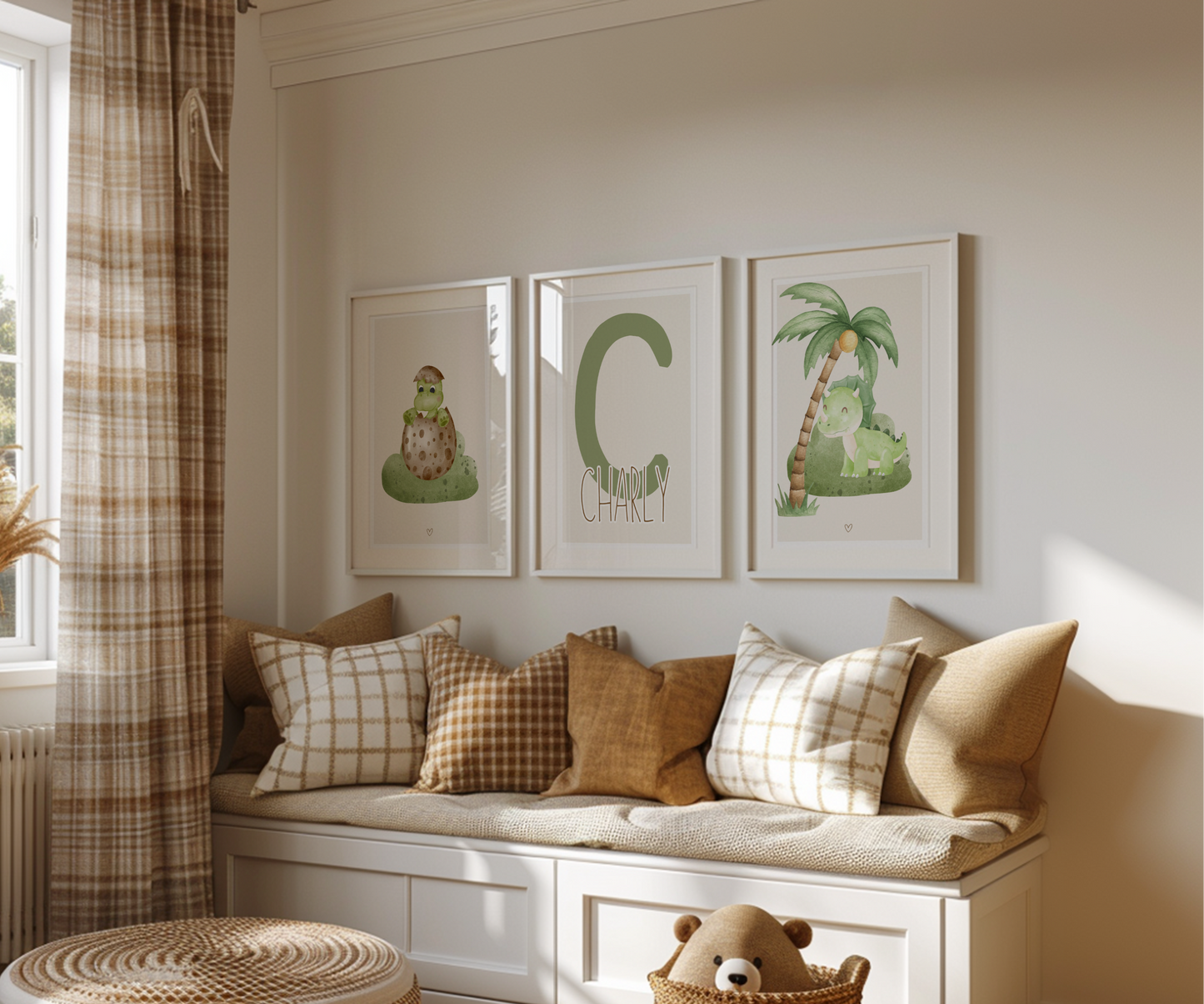 Affiches Dinosaures - Lot de 3.