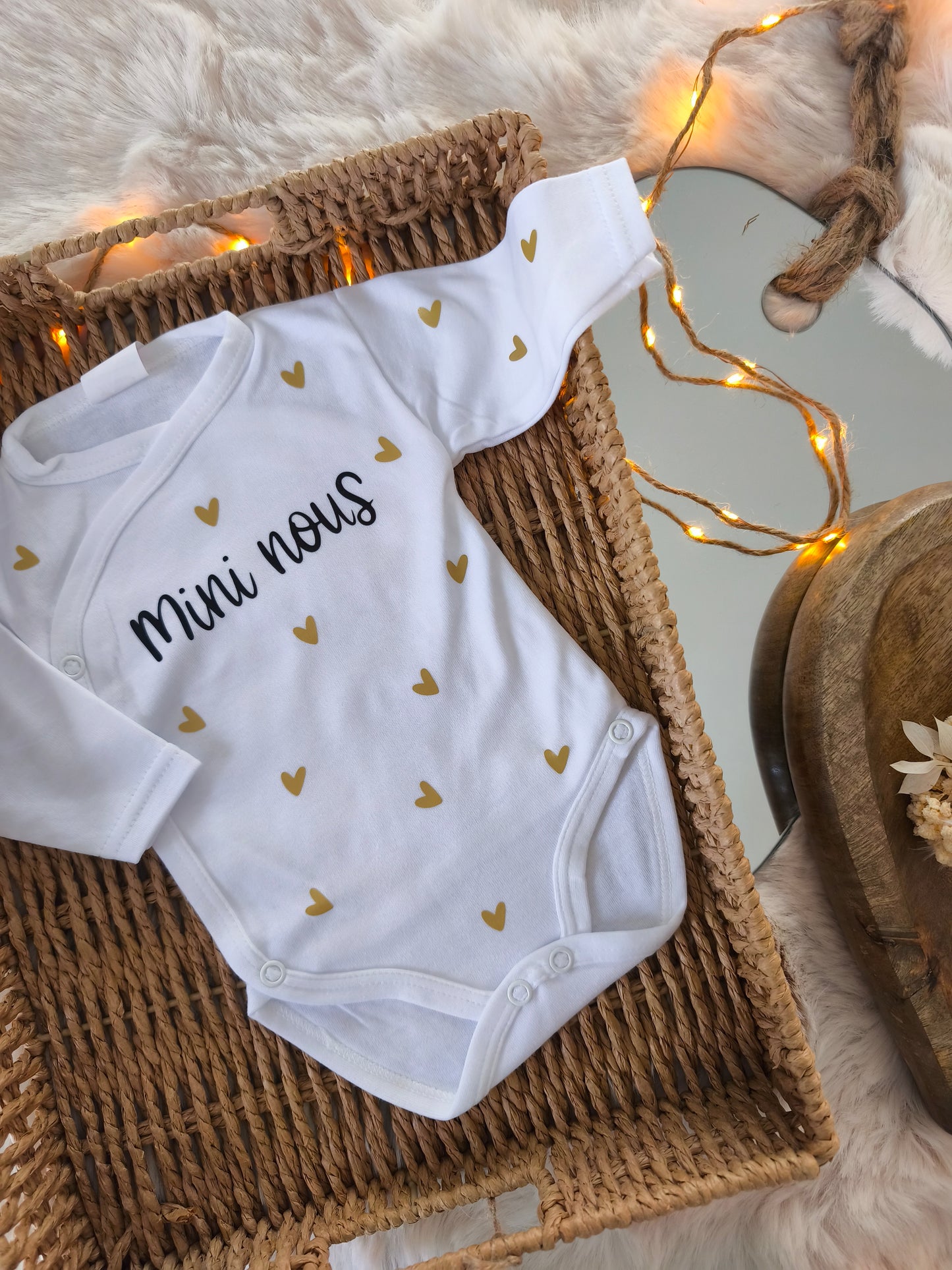 BODY PETIT COEUR - Personnalise moi