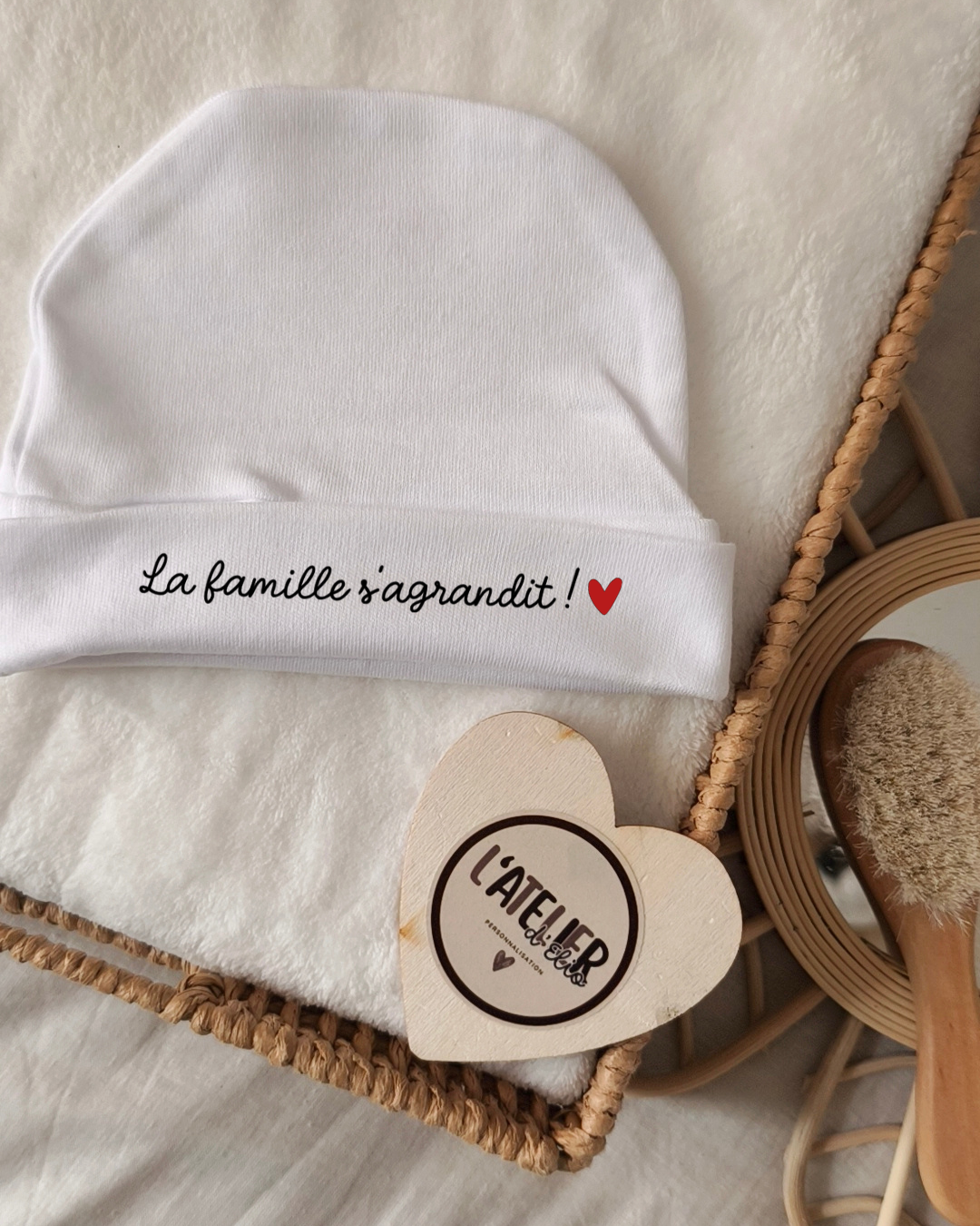 BONNET ANNONCE GROSSESSE | La famille s'agrandit