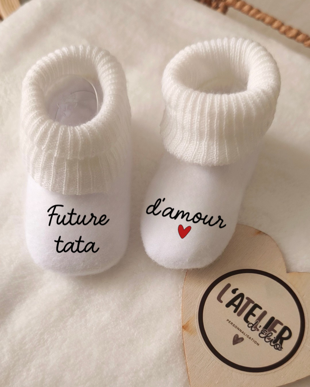 CHAUSSETTE ANNONCE | Future Tata d'amour