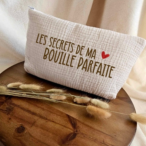 Trousse beige - Bouille Parfaite