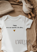 Body annonce  - Papa, on a un secret à te dire