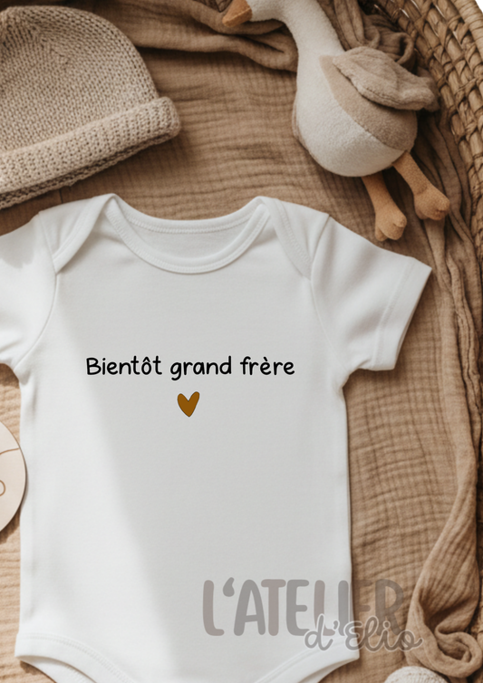 Body annonce  - Bientôt grande frère