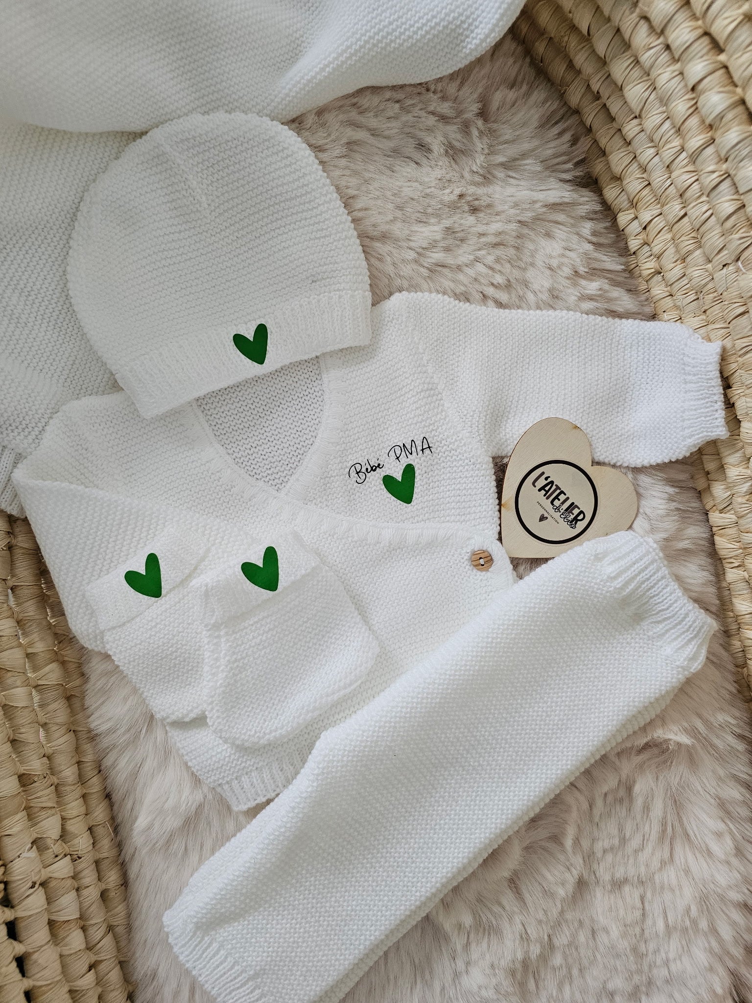 Tenue en maille  - Bébé PMA