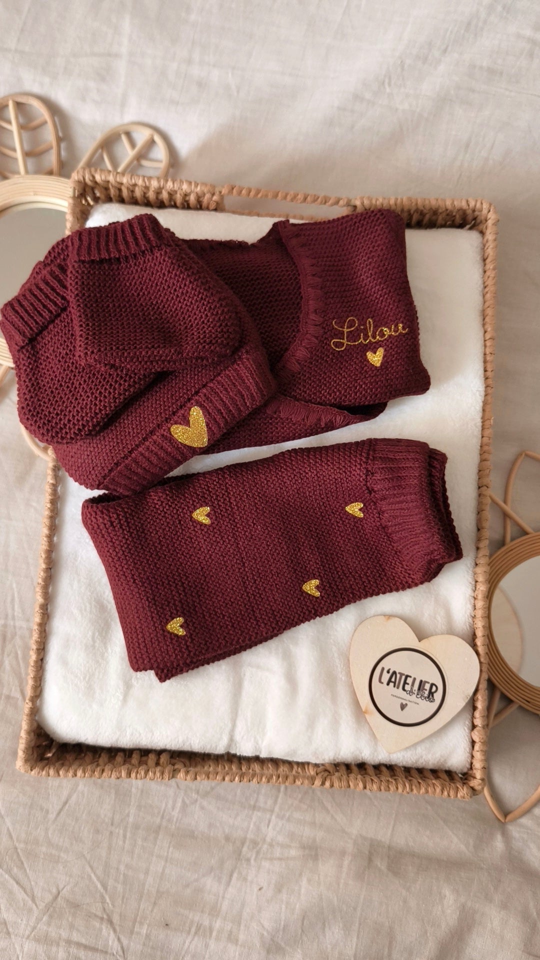 Tenue en maille - Mini symbole