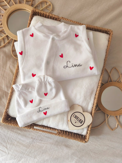 Pyjama en velours – Petit Symbole