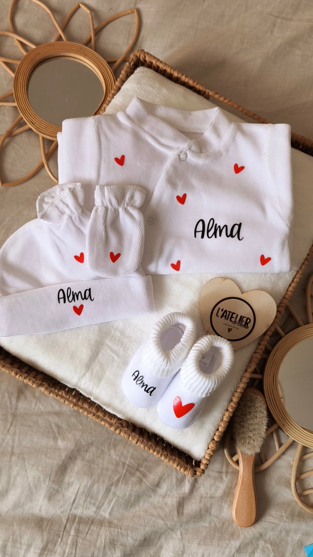 Pyjama en velours – Petit Symbole