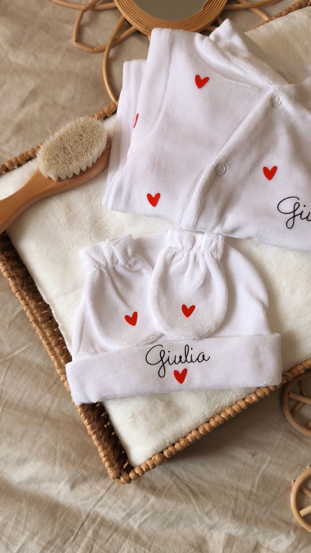 Pyjama en velours – Petit Symbole