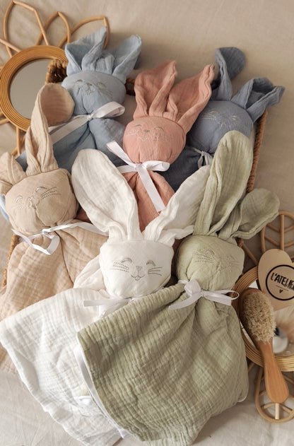 Doudou Lapin - Plusieurs coloris