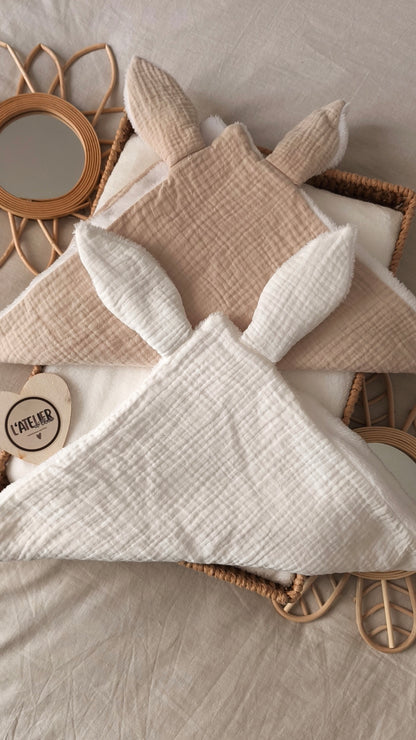 Doudou Lange - Blanc