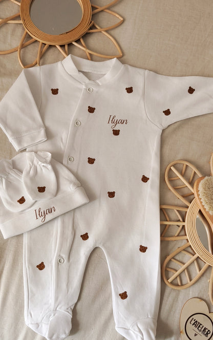 Pyjama naissance Coton - Petit symbole