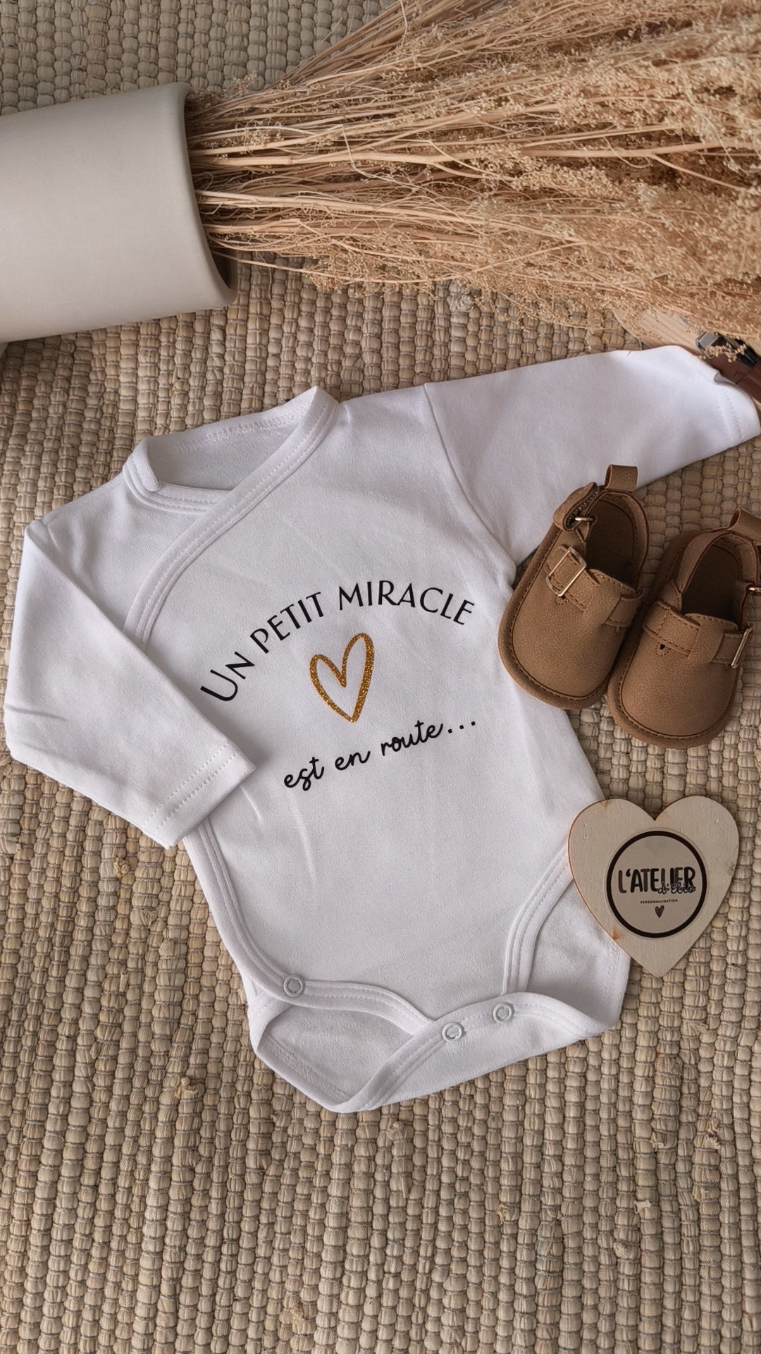 BODY ANNONCE GROSSESSE | Un petit miracle est en route