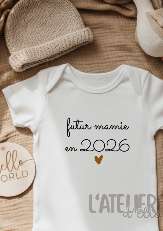 Body annonce  - Futur Papi/Mamie en 2026