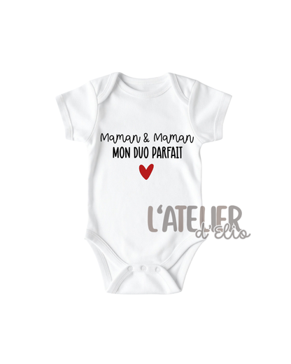 BODY- " Maman & Maman - Mon duo parfait "