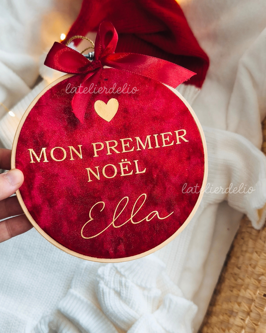 Tambourin de Noël - Prénom