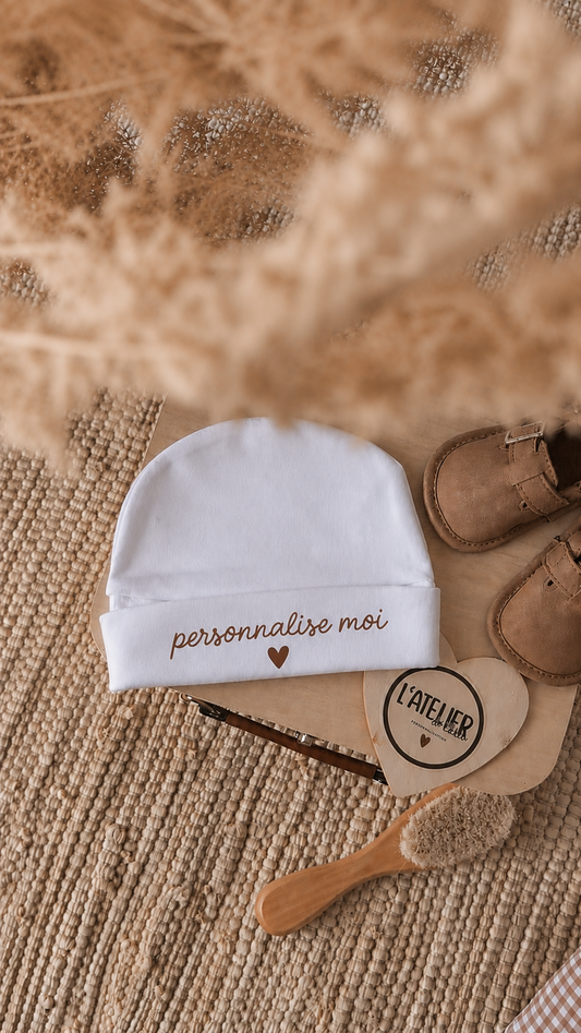 Bonnet bébé - Personnalise moi