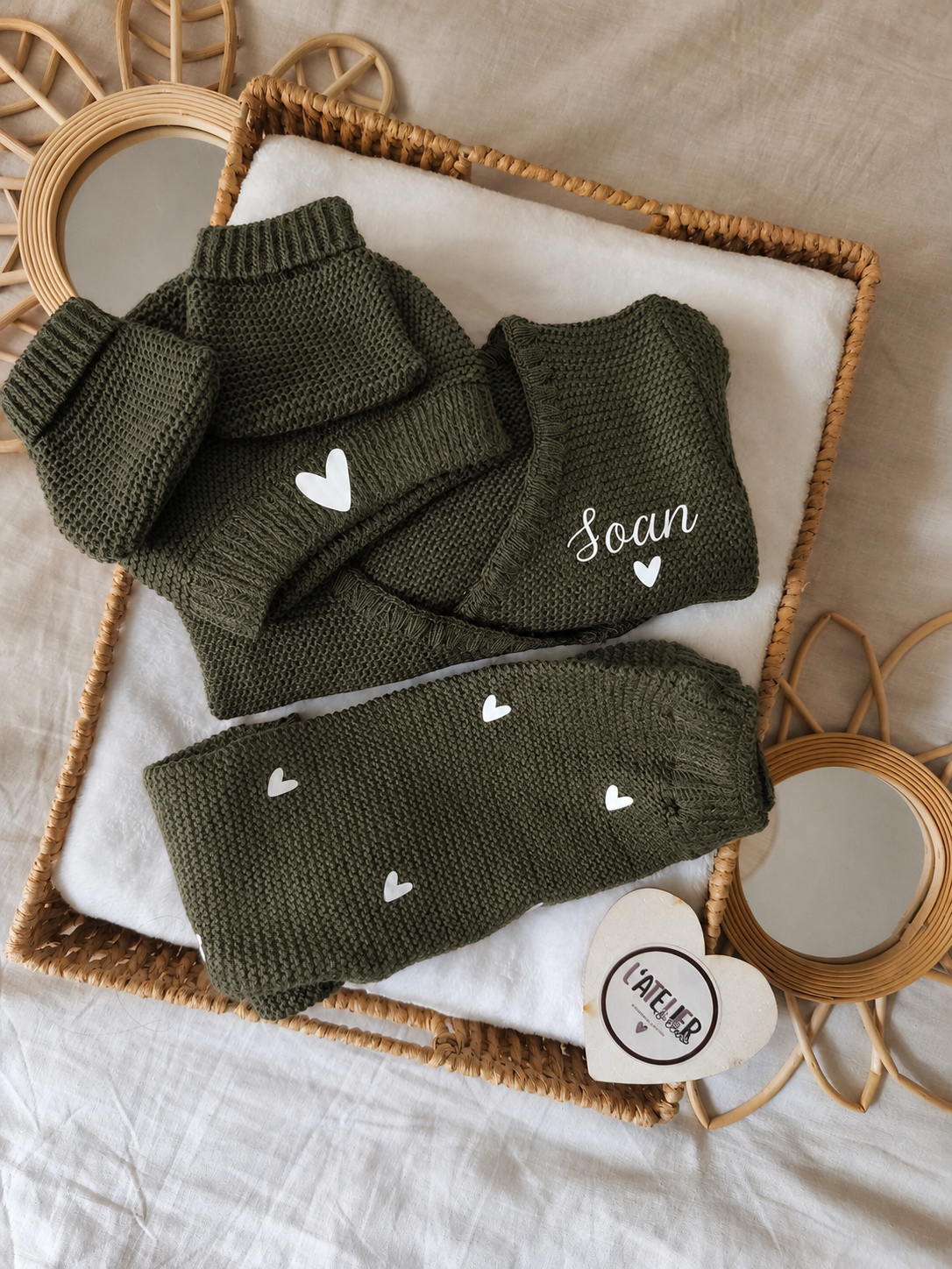 Tenue en maille - Mini symbole