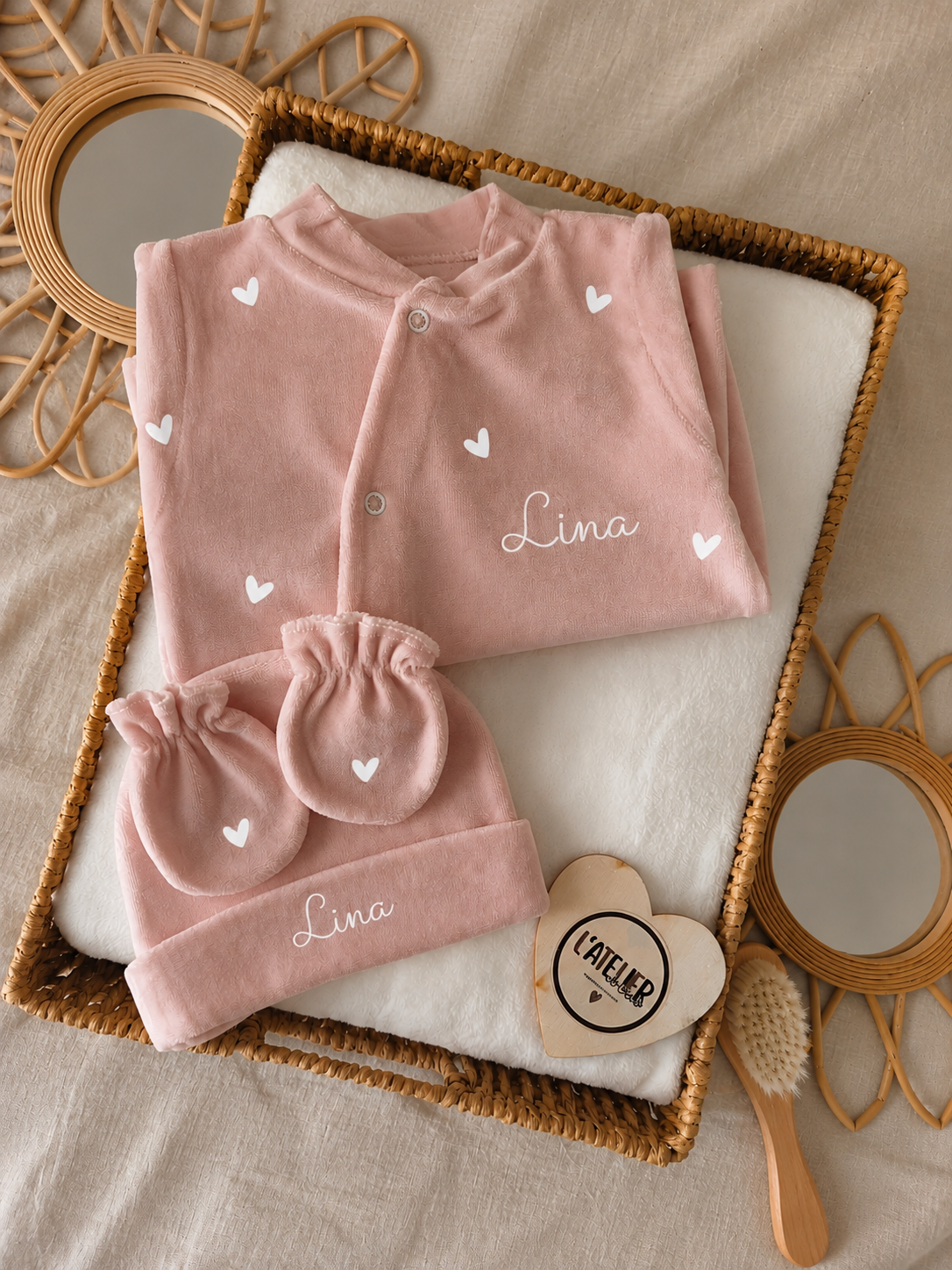 Pyjama en velours – Petit Symbole