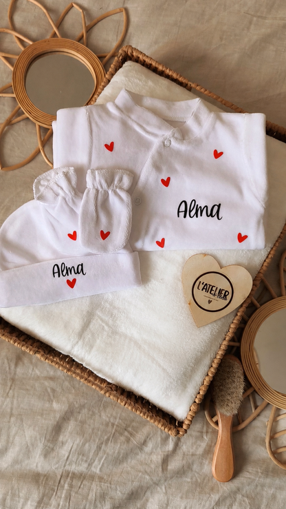 Pyjama en velours – Petit Symbole