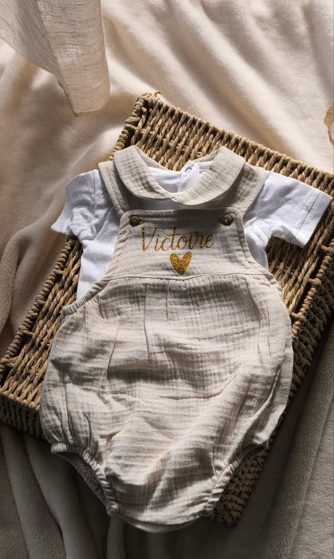 Salopette + Tee shirt