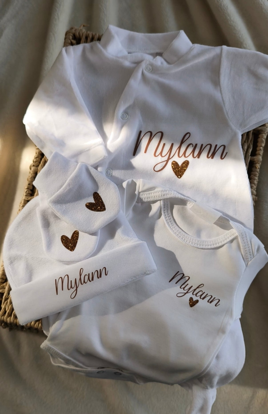 COFFRET VELOURS - 4 PIECES