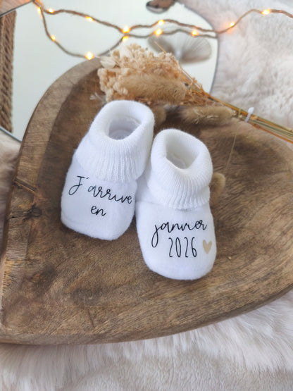 Chaussette - J'arrive en 2026