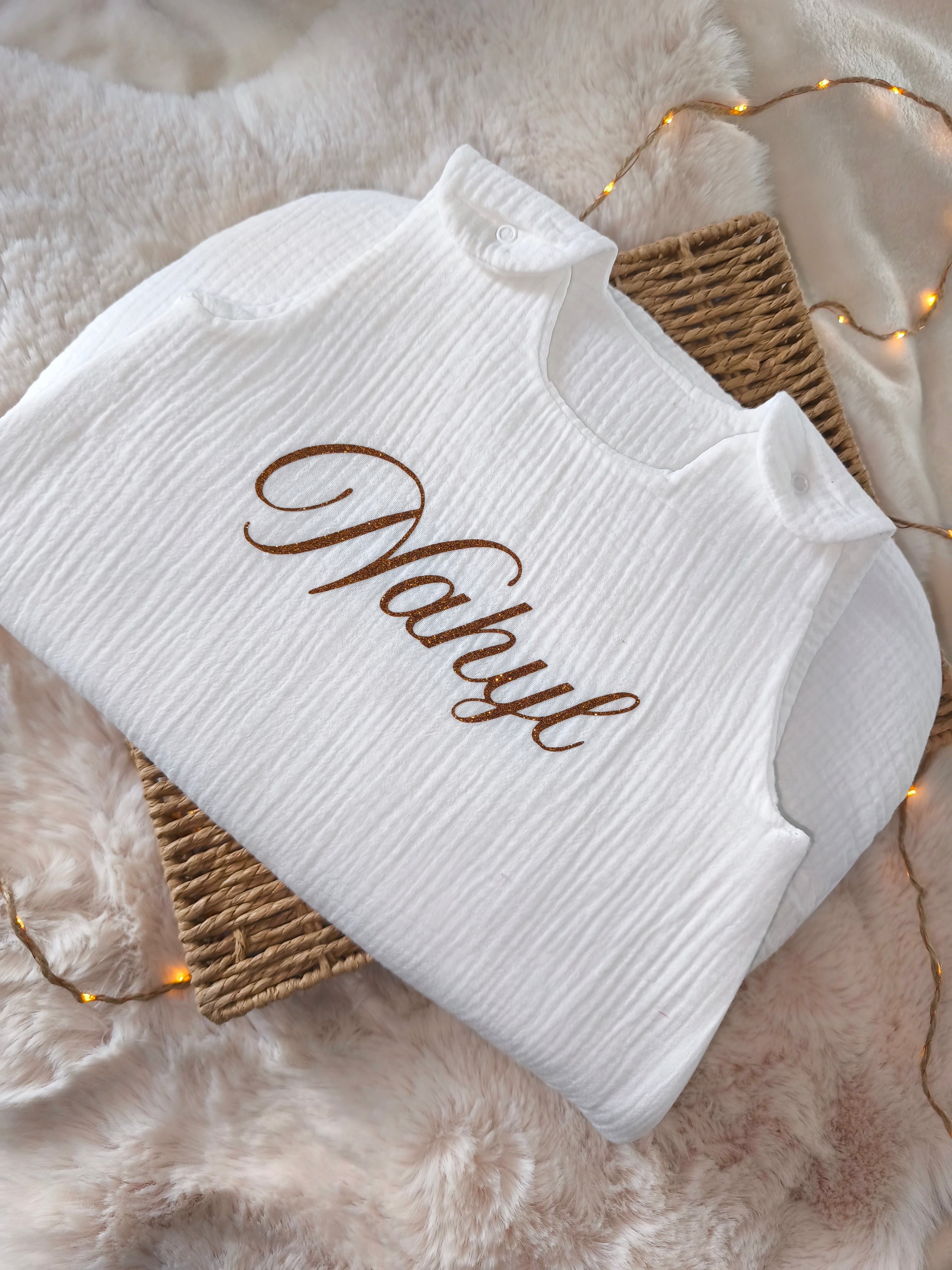 GIGOTEUSE - Gaze de Coton Blanche - Prénom