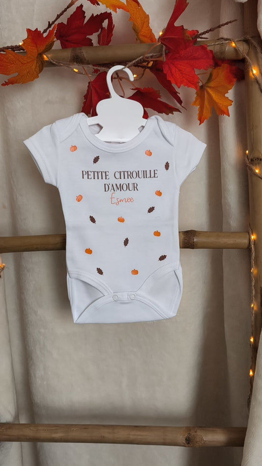 COLLECTION AUTOMNE - Petite citrouille d'amour