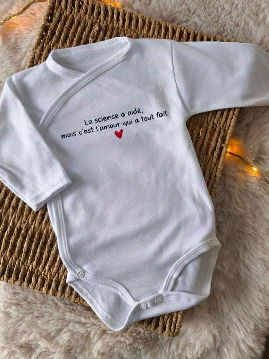 Body - "La science a aidé, mais c'est l'amour qui a tout fait "