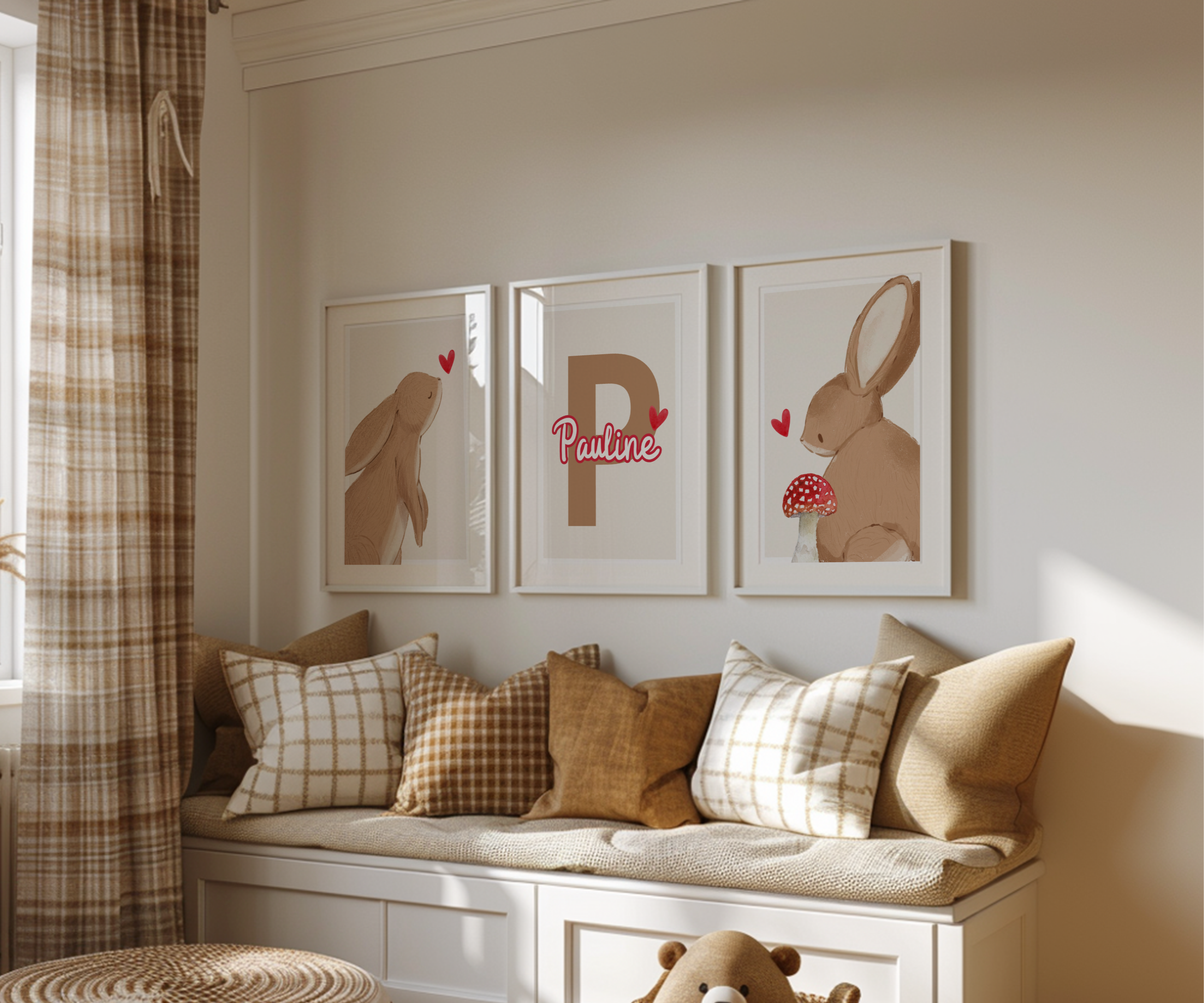 Affiches Lapin - Lot de 3