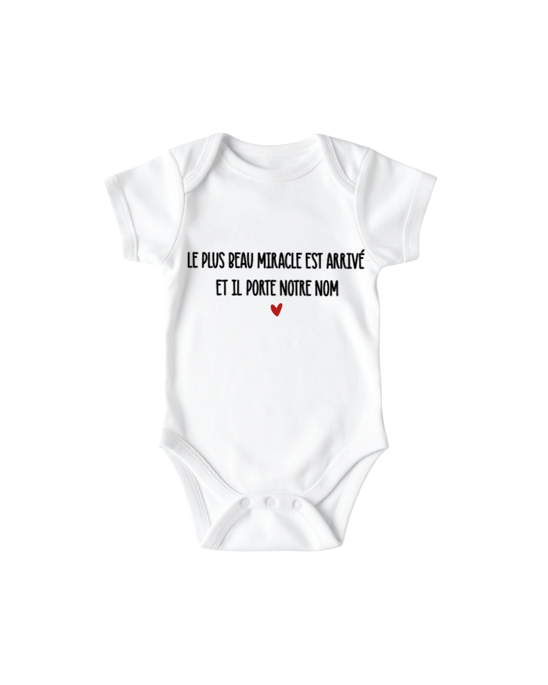 Body- Le plus beau miracle est arrivé et il porte notre nom