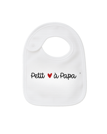 Bavoir - Petit cœur a Papa
