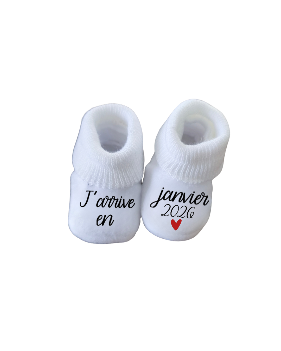 Chaussette - J'arrive en 2026