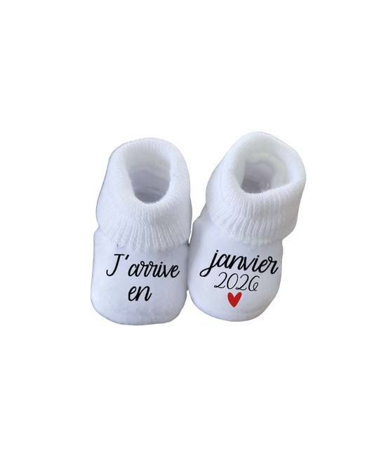 Chaussette - J'arrive en 2026