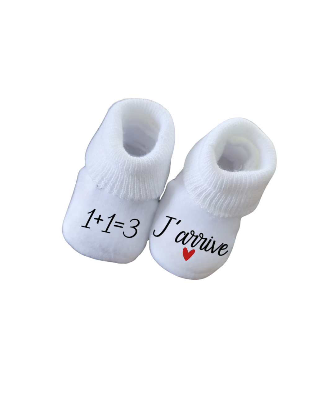 Chaussette - 1+1 =3 J'arrive !