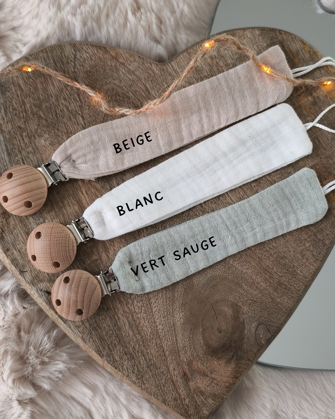 Attache tétine - Prénom