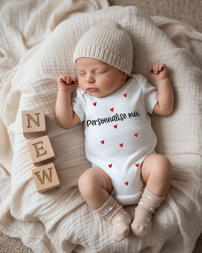 BODY PETIT COEUR - Personnalise moi